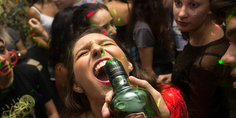 Partying